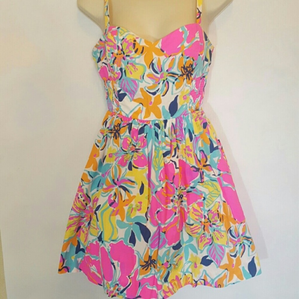 Lilly Pulitzer Christine Print Fit & Flare Dress